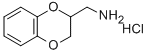 2,3-二氢-1,4-苯并噁嗪-2-甲胺盐酸盐 结构式