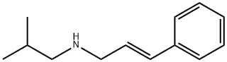 -N-ISOBUTYL-3-PHENYLPROP-2-EN-1-AMINE 结构式