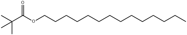 肉豆蔻醇新戊酸酯 结构式
