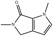 Pyrrolo[3,4-b]pyrrol-6(1H)-one, 4,5-dihydro-1,5-dimethyl- (9CI) 结构式