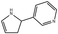 Pyridine, 3-(2,3-dihydro-1H-pyrrol-2-yl)- (9CI) 结构式