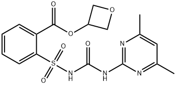 环氧嘧磺隆 结构式