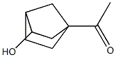 Ethanone, 1-(3-hydroxybicyclo[2.2.1]hept-1-yl)-, exo- (9CI) 结构式