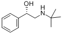 (S)-(+)-2-叔丁基氨基-1-苯乙醇 结构式