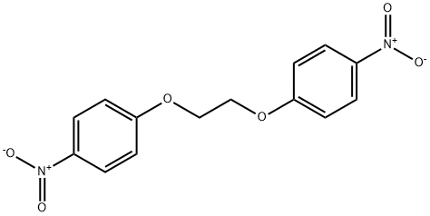 Benzene,1,1'-[1,2-ethanediylbis(oxy)]bis[4-nitro- 结构式