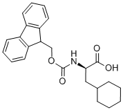 芴甲氧羰酰基D-Β环己基丙氨酸 结构式