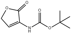 Carbamic acid, (2,5-dihydro-2-oxo-3-furanyl)-, 1,1-dimethylethyl ester (9CI) 结构式