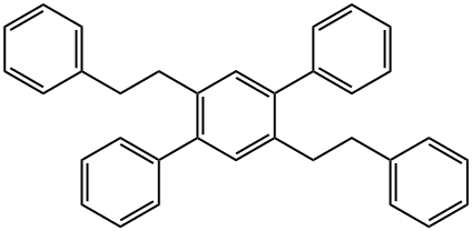 2',5'-Diphenethyl-1,1':4',1''-terbenzene 结构式