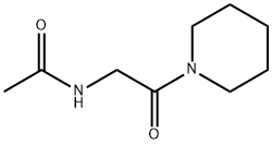 Acetamide,  N-[2-oxo-2-(1-piperidinyl)ethyl]- 结构式