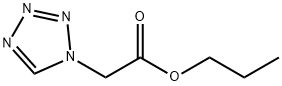 1H-Tetrazole-1-aceticacid,propylester(9CI) 结构式