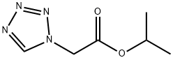 1H-Tetrazole-1-aceticacid,1-methylethylester(9CI) 结构式