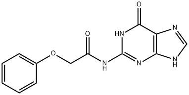 N2-Phenoxyacetyl Guanine 结构式