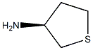 3-Thiophenamine,tetrahydro-,(3S)-(9CI) 结构式