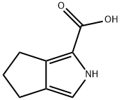 Cyclopenta[c]pyrrole-1-carboxylic acid, 2,4,5,6-tetrahydro- (9CI) 结构式