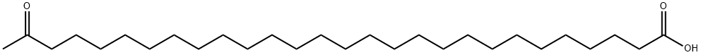 27-oxooctacosanoic acid 结构式