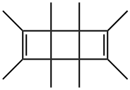 1,2,3,4,5,6,7,8-Octamethyltricyclo[4.2.0.02,5]octa-3,7-diene 结构式