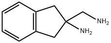 1H-Indene-2-methanamine,  2-amino-2,3-dihydro- 结构式