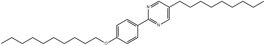 2-[4-(Decyloxy)-phenyl]-5-nonylpyrimidine 结构式