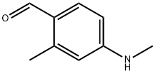 Benzaldehyde, 2-methyl-4-(methylamino)- (9CI) 结构式