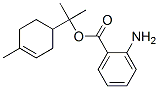 3-Cyclohexene-1-methanol, .alpha.,.alpha.,4-trimethyl-, 2-aminobenzoate 结构式