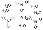 硝酸镨,五水合物 结构式