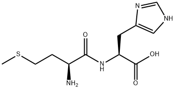 H-MET-HIS-OH 结构式