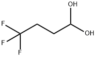 4,4,4-Trifluorobutyraldehyde hydrate 结构式