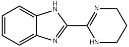 Benzimidazole, 2-(1,4,5,6-tetrahydro-2-pyrimidinyl)- (8CI) 结构式