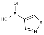 Isothazole-4-boronic acid 结构式