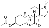 7-酮基去氢表雄酮醋酸酯 结构式