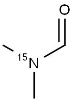 N,N-二甲基甲酰胺-15N 结构式