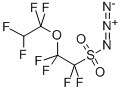 1,1,2,2-TETRAFLUORO-2-(1,1,2,2-TETRAFLUOROETHOXY)-ETHANESULFONYL AZIDE 结构式