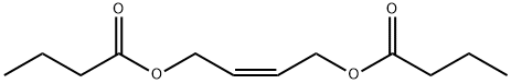顺丁烯-1,4-二醇双丁酸酯 结构式