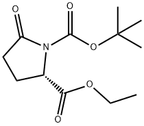 BOC-L-焦谷氨酸乙酯 结构式