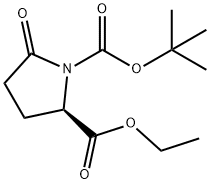 BOC-D-焦谷氨酸乙酯 结构式
