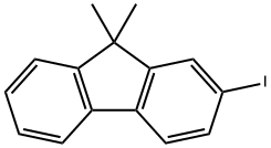 2-碘-9,9-二甲基芴 结构式