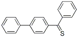 phenyl-(4-phenylphenyl)methanethione 结构式