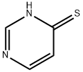 4-巯基嘧啶 结构式