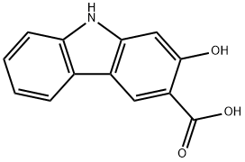 2-羟基咔唑-3-羧酸 结构式
