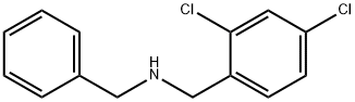 BENZYL-(2,4-DICHLOROBENZYL)AMINE 结构式