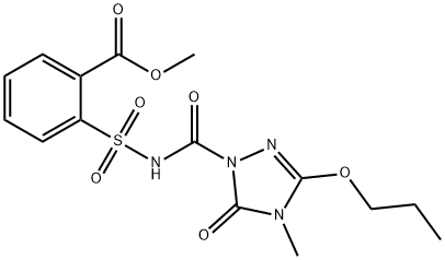 丙苯磺隆 结构式