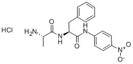 H-ALA-PHE-PNA · HCL 结构式