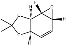 [3AR-(3AΑ,5AΒ,6AΒ,6BΑ)]-3A,5A,6A,6B-四氢-2,2-二甲基环氧乙烯并[E]-1,3-苯并间二氧杂环戊烯 结构式