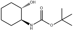N-((2S,1S)-2-羟基环己基)氨基甲酸叔丁酯 结构式
