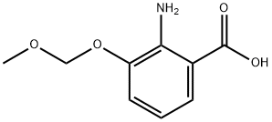 Benzoic acid, 2-amino-3-(methoxymethoxy)- (9CI) 结构式