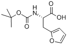 BOC-L-2-呋喃丙氨酸二环己胺盐 结构式
