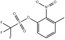 3-甲基-2-硝基苯三氟化物,2-硝基-M-三氟酸酯 结构式