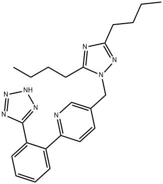 福拉沙坦 结构式