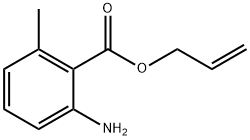 Benzoic acid, 2-amino-6-methyl-, 2-propenyl ester (9CI) 结构式