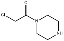 1-(2-CHLORO-ACETYL)-PIPERAZINE HCL 结构式